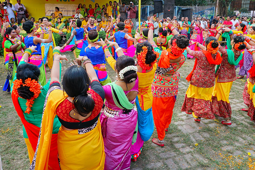 Holi Celebration at West Bengal