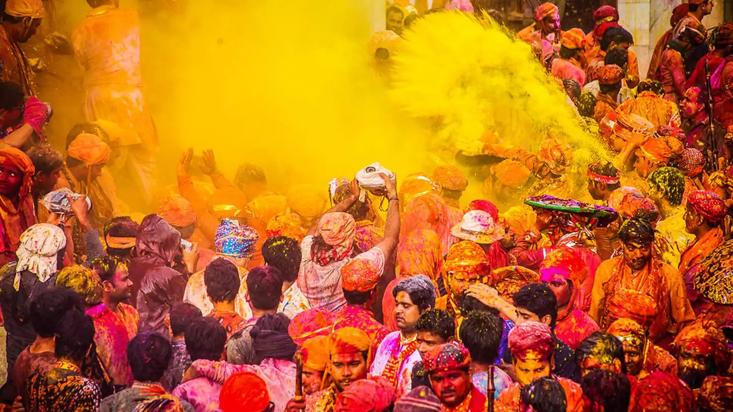 Mathura Vrindavan Holi