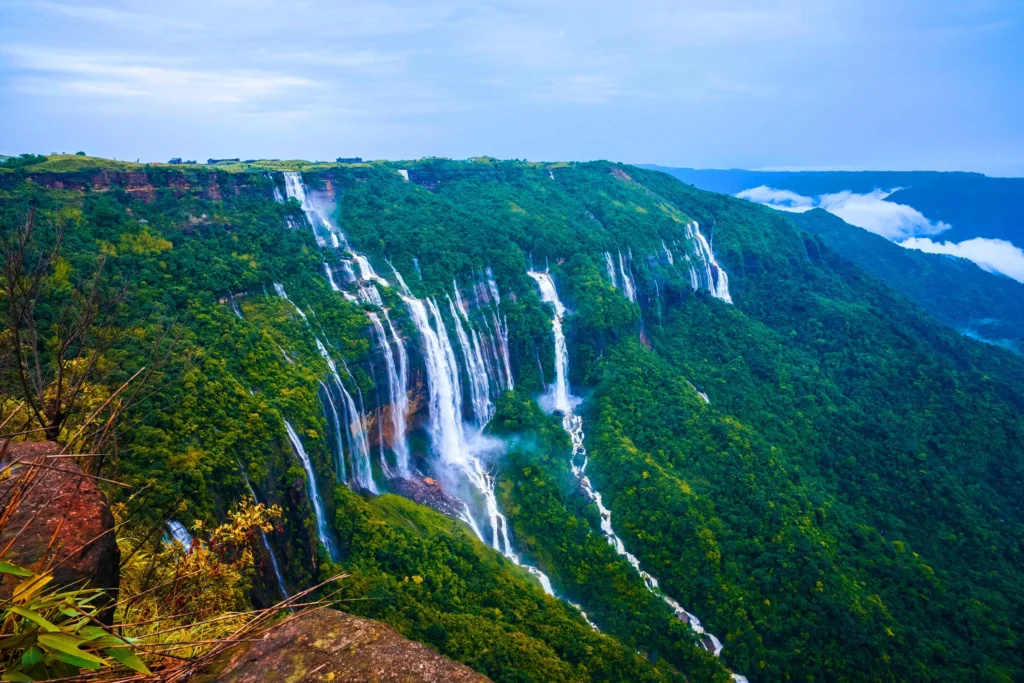 Famous Waterfalls of Meghalaya