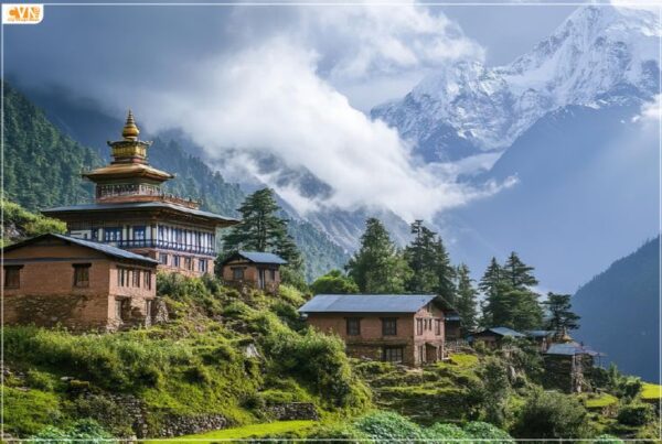 Sikkim Tour Package with panoramic views of Gangtok and the Himalayan mountains