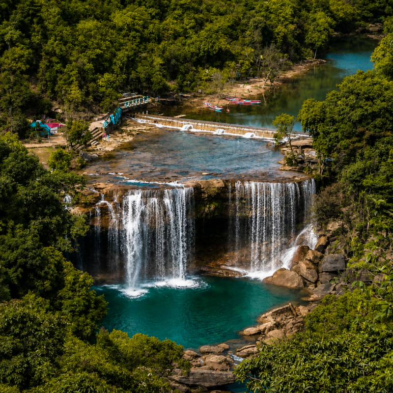 Meghalaya Group Tour with International Youth Club exploring Shillong, Cherrapunji and Dawki